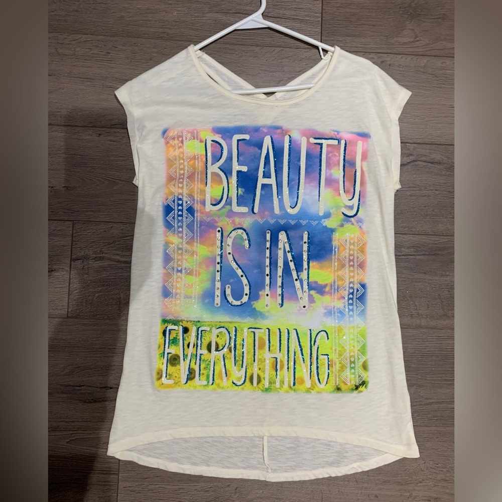 Beauty Is Everything Justice Shirt Girls 20 plus size
